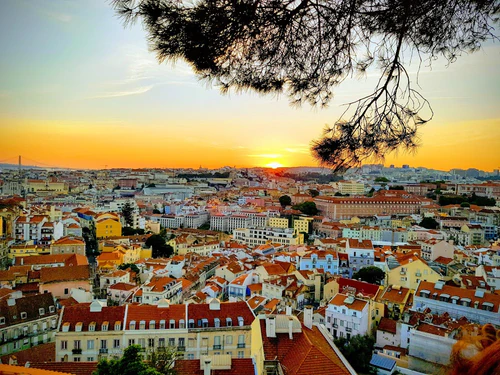 Miradouro da Graça in Lissabon — Uitzichtpunt