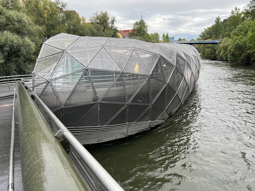 Murinsel Graz — Cafe, rated 4.4/5