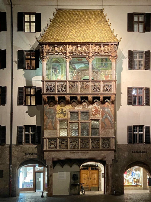 Golden Roof in Innsbruck — Historisk plats