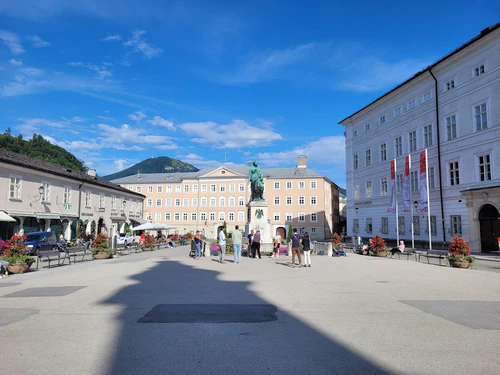 Piazza Mozart in Salisburgo — Sito storico