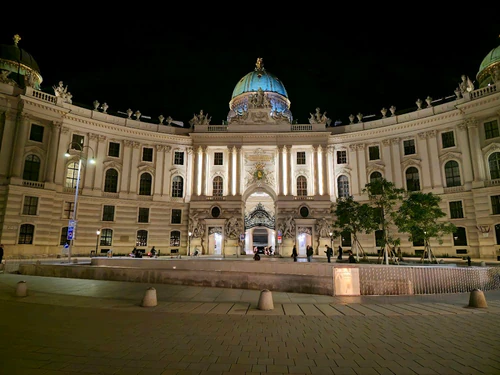 Hofburg in Beč — Povijesno mjesto