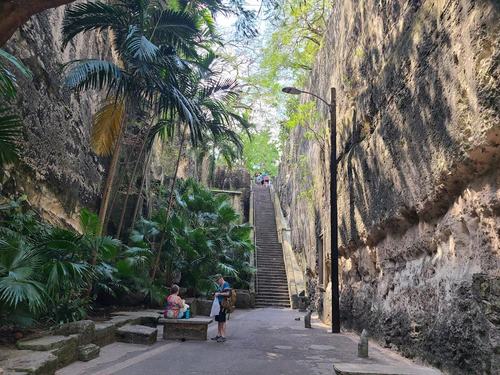 Queen's Staircase in Nassau — Historisk plats
