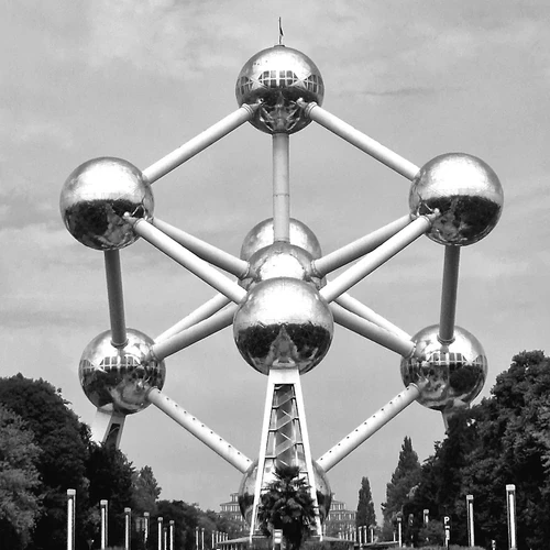 Atomium in Antwerp — Vidikovac