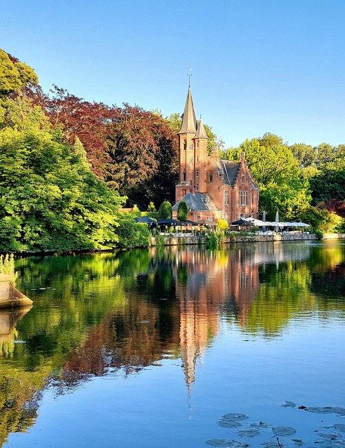 Park Minnewater in Brugge — Park