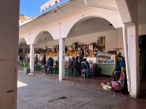 Central Market in Sucre — Markt
