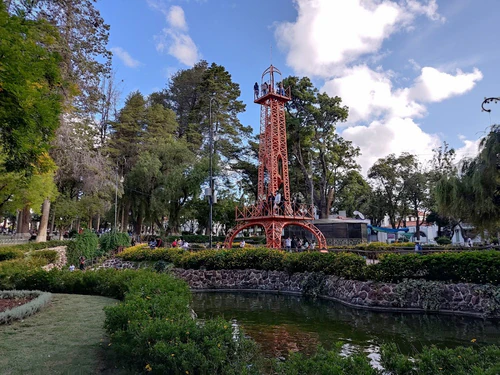 Torre Eiffel - Parque Bolívar in Sucre — Historische plek