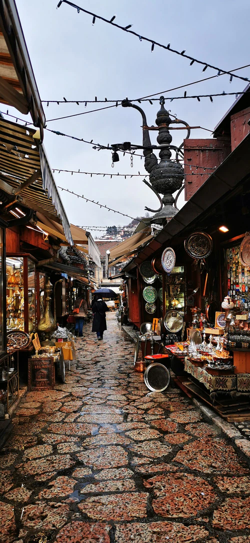 Baščaršija in Sarajevo