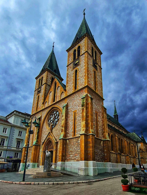 Katedrala Presvetog Srca in Sarajevo — Povijesno mjesto