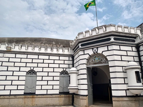 Copacabana Fort (Museum Geschiedenis van het Leger en Copacabana Fort) in Rio de Janeiro — Museum