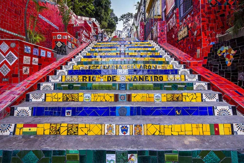 Escadaria Selarón in Rio de Janeiro