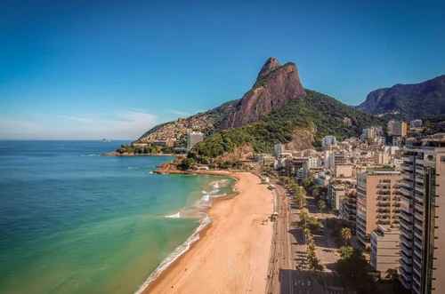 Leblon-strand in Rio de Janeiro