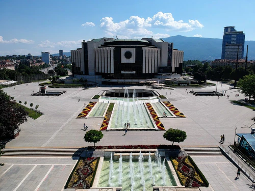 Nacionalni pałac kulture Park in Sofija — Park