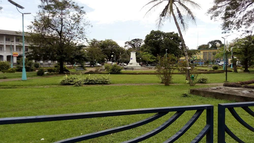 Parc Bonanjo in Douala — Park