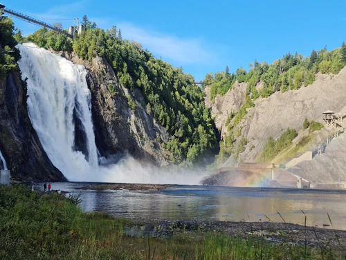 Montmorency Falls in Quebec — Bezienswaardigheid