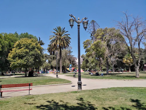 Plaza Brasil in Santiago — Park