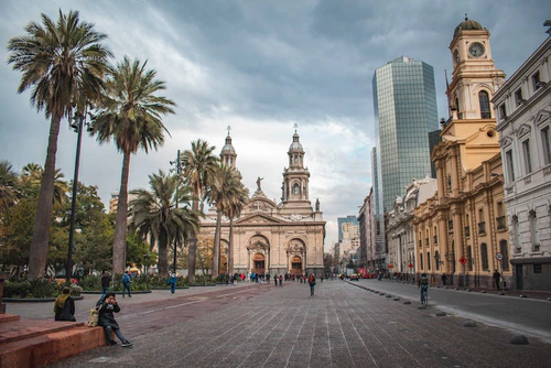 Plaza de Armas de Santiago in Santiago — Park