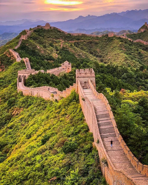 Grote Muur van China in Beijing — Historische plek
