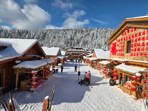 雪乡 梦幻家园 snow town, rated 4.7/5