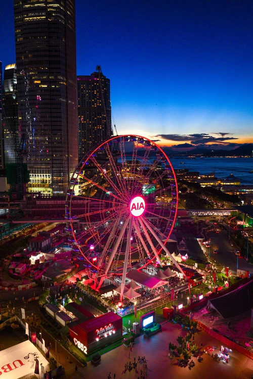 Hong Kong Observation Wheel in Hong Kong — 展望スポット