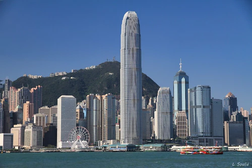 Victoria Harbour in Hong Kong