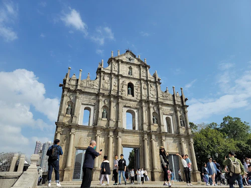 Ruin van Saint Paul in Macau — Historische plek