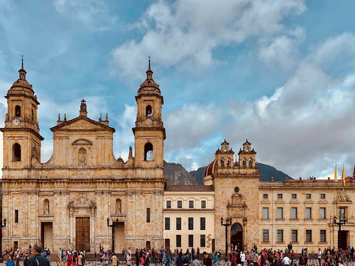 Plaza de Bolívar in Bogotá — Historische plek