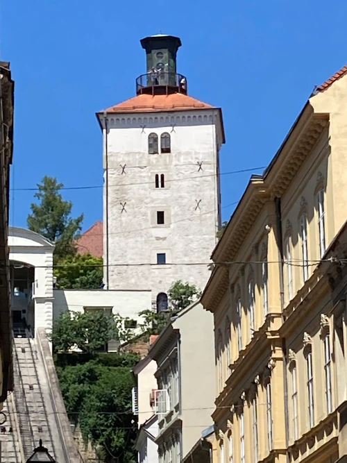 Toranj Lotrščak in Zagreb