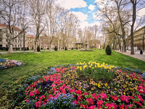 Zrinjevac Park in Zagreb — Park