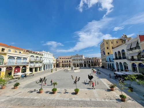 Oud-stadplein in Havana — Markt