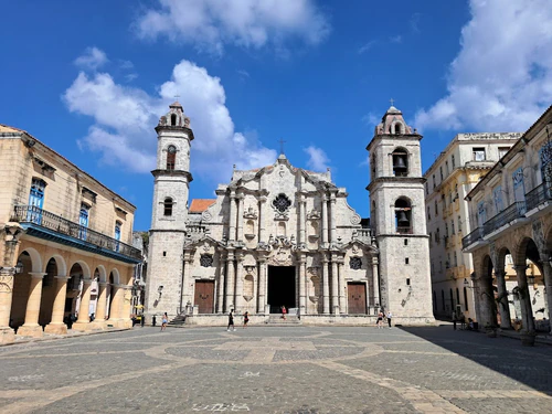 Plaza de la Catedral in Havana — Historische plek