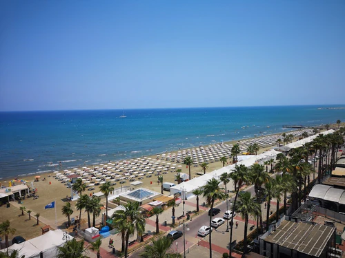 Finikoudes-strand in Larnaca