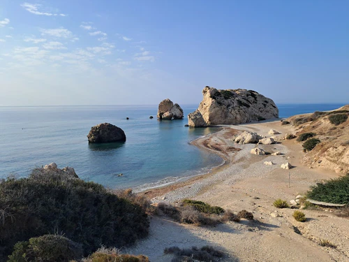 Petra tou Romiou in Pafos — Historische plek