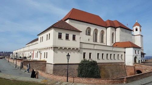 Park na Špilberkovom dvorcu in Brno — Park