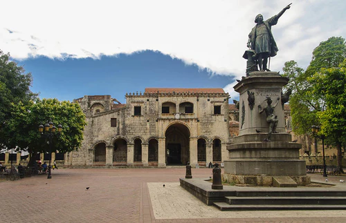 Columbus Park in Santo Domingo — Historisk plats