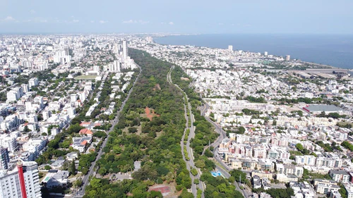 Mirador Del Sur Joaquín Balaguer Park in Santo Domingo — Park