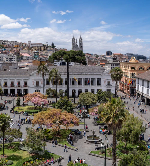 Onafhankelijkheidsplein in Quito — Historische plek