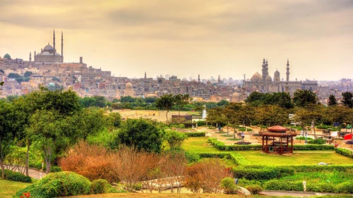 Al-Azhar Park in Caïro — Park