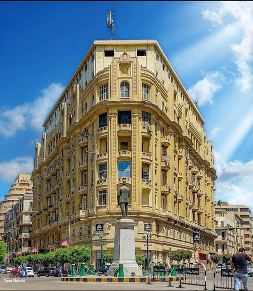 Talaat Harb-plein in Caïro — Historische plek