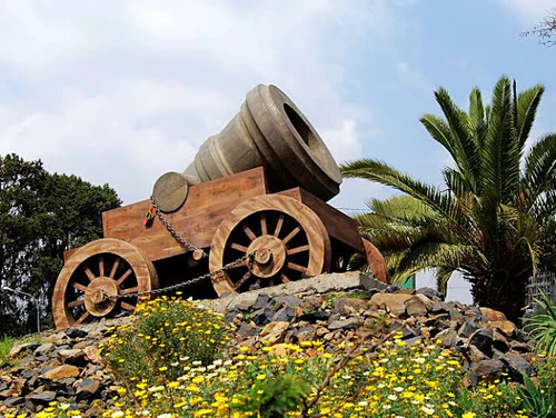 Kouter van Keizer Tewodros II in Addis Abeba — Historische plek