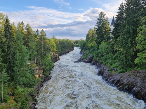 Imatra brana in Imatra — Prirodno čudo