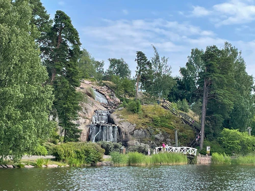 Sapokka vodeni vrt in Kotka — Park