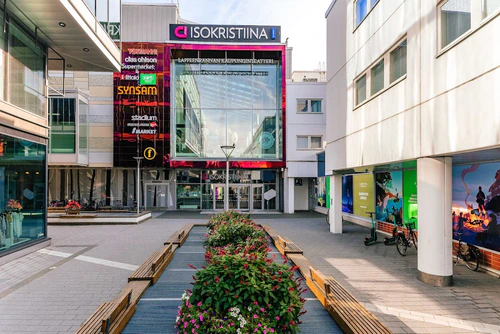 IsoKristiina trgovački centar in Lappeenranta — Tržnica