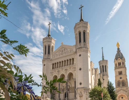 Basilique Notre-Dame de Fourvière in Lyon — Religieuze plek