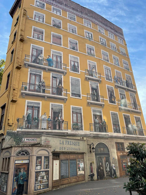 Fresque des Lyonnais in লিওন