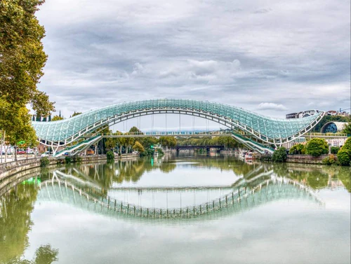 Bridge of Peace in Tbilisi — Landmark
