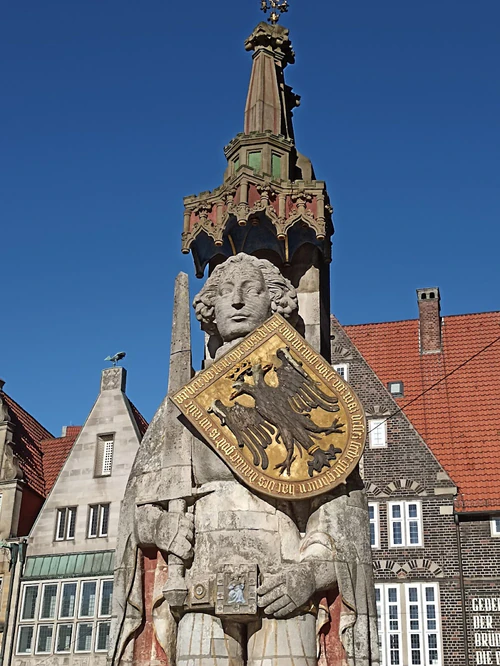 Bremen Roland in ব্রেমেন — ঐতিহাসিক স্থান