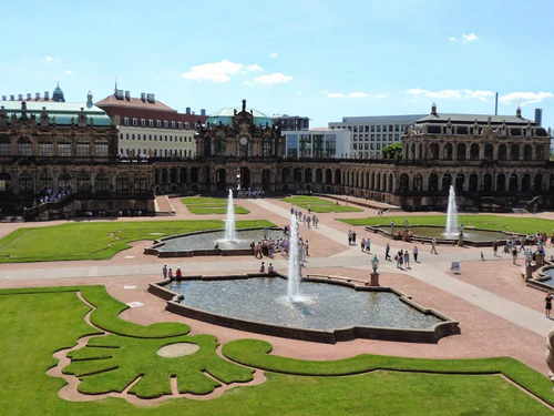 Dresden Zwinger in Dresden — Historische plek