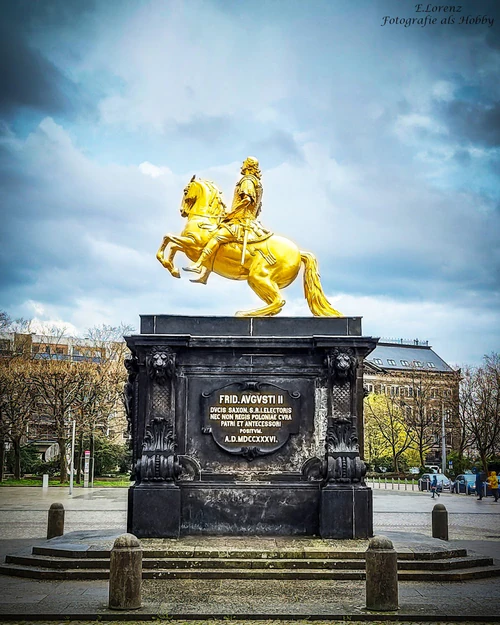 Golden Rider in ড্রেসডেন — ঐতিহাসিক স্থান