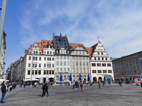 Marktplatz Leipzig in লয়-পিজ — ঐতিহাসিক স্থান