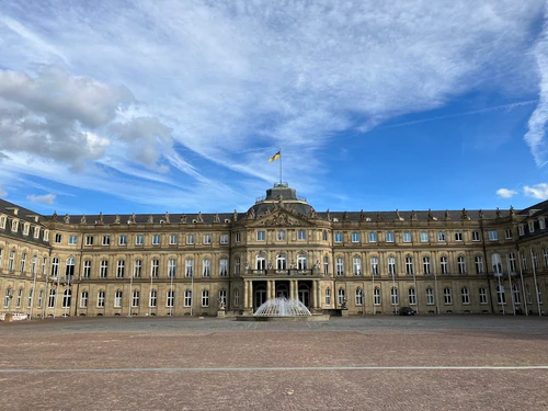 Neues Schloss Stuttgart in Stuttgart — Castle